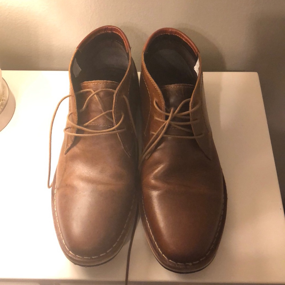 Men’s Steve Madden leather boots